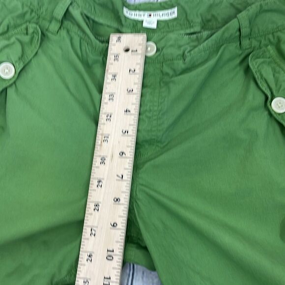 Tommy Hilfiger Y2K Vintage Green Embroidered Pants size 10 - Picture 15 of 16